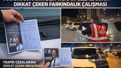 ANAHTAR PARTİ’DEN TRAFİK CEZALARINA DİKKAT ÇEKEN FARKINDALIK ÇALIŞMASI




Son dönemde Türkiye