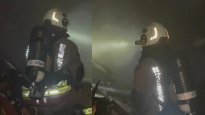 Dulkadiroğlu Duraklı Mahallesi’nde bir ikamette çıkan yangın paniğe yol açtı.