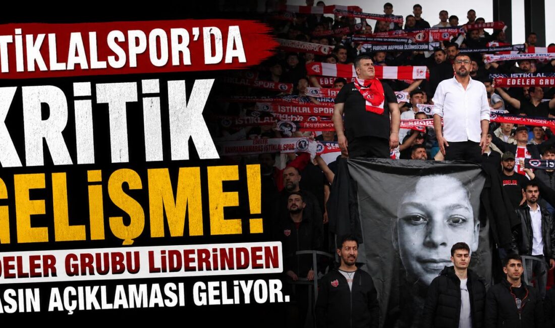 Akedaş İstiklalspor’da tribün lideri Ali Erbilir açıklama yapacak. Edeler grubunun